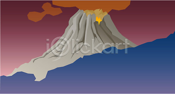 사람없음 EPS 일러스트 백그라운드 불 야외 용암 자연 자연재해 자연현상 재해 풍경(경치) 화산 화산폭발