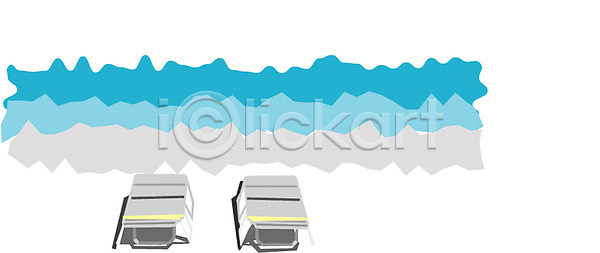 사람없음 EPS 아이콘 가구 바다 여름(계절) 여행 여행용품 오브젝트 의자 자연 풍경(경치) 해변