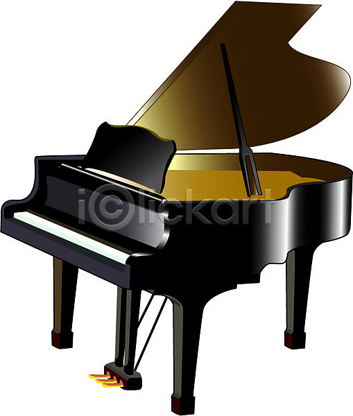 사람없음 EPS 아이콘 건반 건반악기 그랜드피아노 문화 서양악기 악기 연주 예술 오브젝트 음악 피아노(악기)