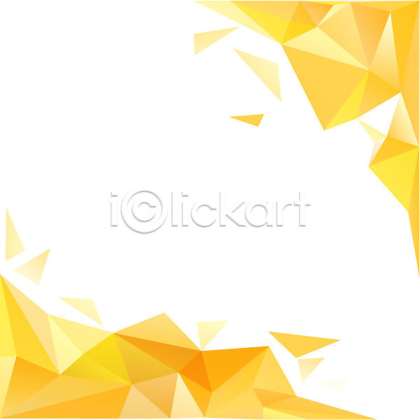 신비 사람없음 AI(파일형식) 일러스트 입체 노란색 도형 무늬 백그라운드 삼각형 컬러 패턴 패턴백그라운드