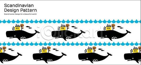사람없음 AI(파일형식) 일러스트 건물 건축물 고래 국내일러스트 나무 동물 디자인 모양 무늬 문양 물 백그라운드 북유럽 북유럽스타일 식물 어류 집모양 패턴 패턴백그라운드