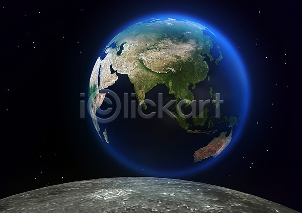 사람없음 3D PSD 편집이미지 3D소스 그래픽 달 땅 바다 백그라운드 별 우주 지구 컴퓨터그래픽 편집소스 행성
