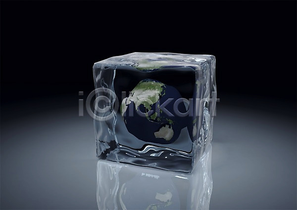 사람없음 3D PSD 편집이미지 3D소스 그래픽 글로벌 녹음(녹이기) 물 반사 백그라운드 비즈니스 얼음 지구 지구본 컴퓨터그래픽 편집소스