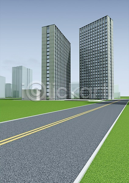 사람없음 3D PSD 편집이미지 3D소스 건물 건축 건축물 고층빌딩 그래픽 길 도로 도시 백그라운드 부동산 선 식물 잔디 컴퓨터그래픽 편집소스 하늘 현대건축 회사