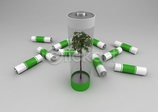 사람없음 3D PSD 편집이미지 3D소스 건전지 그래픽 그린에너지 그린캠페인 나무 백그라운드 식물 에너지 자연보호 초록색 컬러 컴퓨터그래픽 편집소스