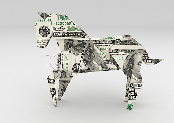 사람없음 3D PSD 편집이미지 3D소스 경제 그래픽 금융 달러 돈 말(동물) 백그라운드 종이 종이공예 종이접기 지폐 컴퓨터그래픽 편집소스