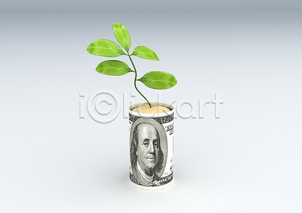 사람없음 3D PSD 편집이미지 3D소스 경제 그래픽 금융 나뭇잎 달러 돈 말린(둥글게) 모래 백그라운드 새싹 식물 지폐 컴퓨터그래픽 편집소스