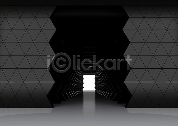 사람없음 3D PSD 편집이미지 3D소스 그래픽 문 반사 백그라운드 빛 삼각형 인테리어 컴퓨터그래픽 터널 패턴 편집소스