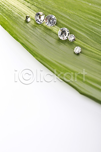 사람없음 JPG 포토 광석 나뭇잎 다이아몬드 백그라운드 보석 스튜디오촬영 식물 실내 오브젝트 잎 장신구