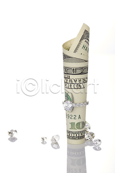사람없음 JPG 아웃포커스 포토 경제 광석 금융 다이아몬드 다이아몬드반지 달러 돈 반지 백그라운드 보석 스튜디오촬영 실내 오브젝트 장신구 지폐