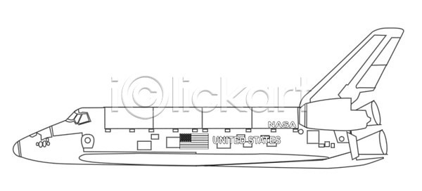 EPS 일러스트 해외이미지 고립 그래픽 그림 미술 선 우주 우주선 해외202004 해외일러스트