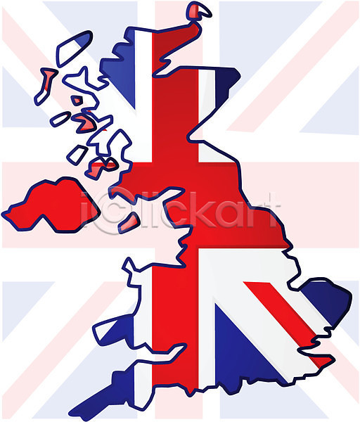 EPS 아이콘 일러스트 해외이미지 광택 그래픽 깃발 빛 섬 스코틀랜드 심볼 영국 웨일즈 잉글랜드 지도 컨셉 해외202004
