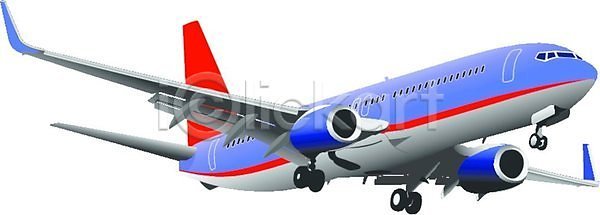 EPS 실루엣 일러스트 해외이미지 공항 교통시설 구름(자연) 그림 날개(비행) 마무리 모션 바퀴 방향 비행기 승객 여행 이륙 착륙 하늘 해외202004 해외일러스트 활주로