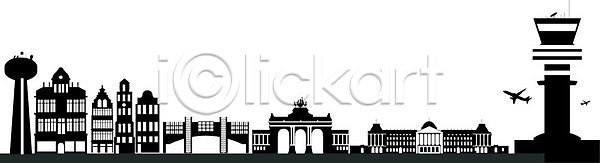 EPS 일러스트 해외이미지 건축양식 검은색 계단 공항 궁전 도시 문 박물관 벨기에 브뤼셀 비즈니스 스카이라인 시장 여행 왕 유럽 주택 지붕 창문 큼 탑 텔레비전 포트 해외202004 해외일러스트 흰색