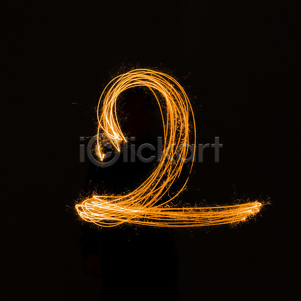 사람없음 JPG 포토 2 검은배경 백그라운드 불꽃(불) 빛 숫자