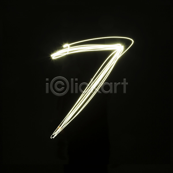 사람없음 JPG 포토 7 검은배경 광선 백그라운드 빛 숫자 조명 칠