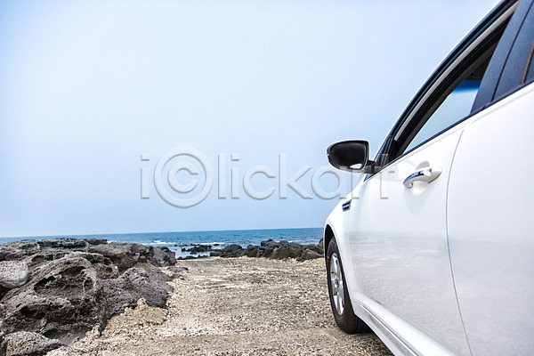 사람없음 JPG 포토 돌(바위) 만 바위(돌) 야외 자동차 제주도 주간 차(자동차) 풍경(경치) 한국 해변