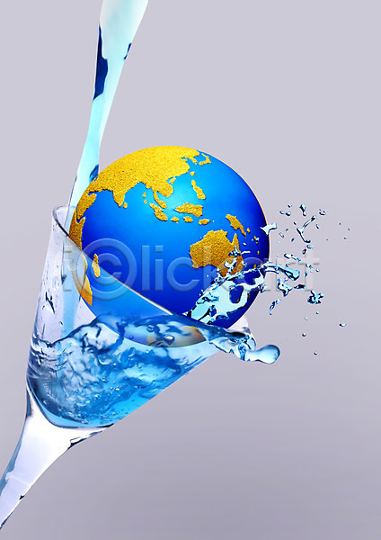 물부족 물절약 흐름 사람없음 PSD 편집이미지 그린캠페인 글로벌 물 물방울 비즈니스 세계지도 자연보호 지구 지도 캠페인 컵 튀는물