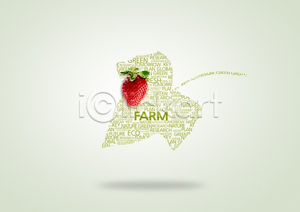 사람없음 PSD 편집이미지 과일 그린캠페인 나뭇잎 농장 딸기 에코 웰빙 유기농 음식 자연보호 캠페인