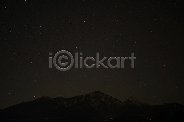 사람없음 JPG 실루엣 포토 밤하늘 백그라운드 별 산 야외 어둠 자연 풍경(경치) 하늘