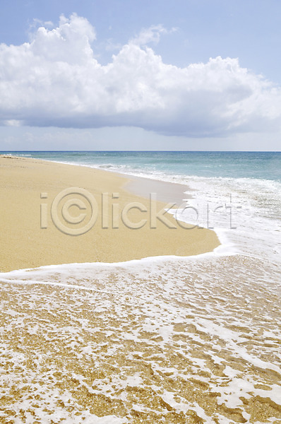 사람없음 JPG 포토 구름(자연) 맑음 모래사장 바다 야외 자연 주간 파도 풍경(경치) 하늘 해변