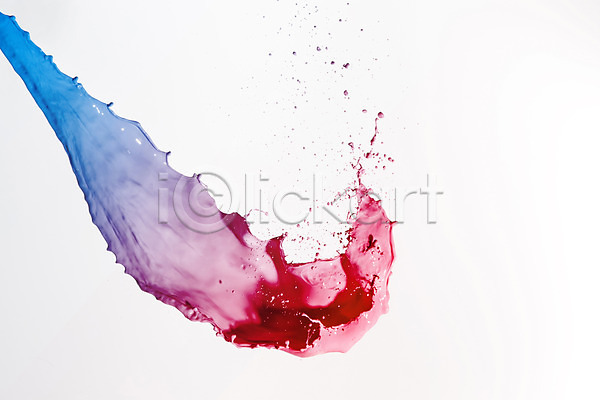 떨어짐 사람없음 JPG 순간포착 포토 백그라운드 분홍색 스튜디오촬영 실내 액체 액체표현 컨셉 컬러 파란색 페인트 혼합