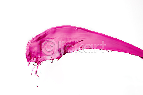 떨어짐 사람없음 JPG 순간포착 포토 백그라운드 분홍색 스튜디오촬영 실내 액체 액체표현 컨셉 컬러 페인트