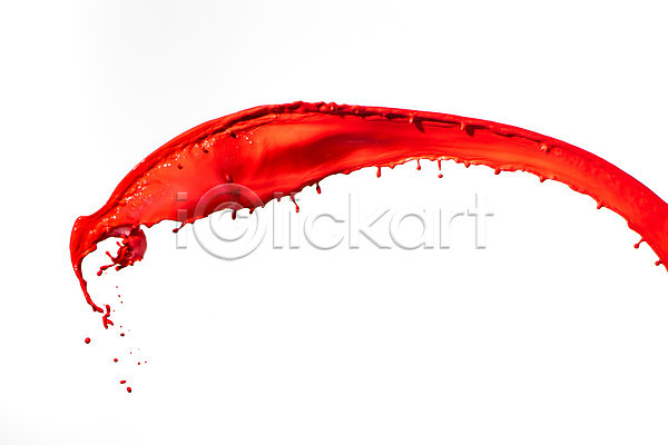 떨어짐 사람없음 JPG 순간포착 포토 백그라운드 빨간색 스튜디오촬영 실내 액체 액체표현 컨셉 컬러 페인트