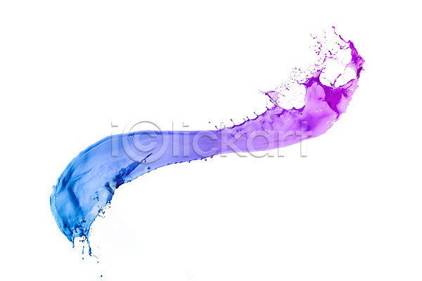떨어짐 사람없음 JPG 순간포착 포토 백그라운드 보라색 스튜디오촬영 실내 액체 액체표현 컨셉 컬러 파란색 페인트 혼합