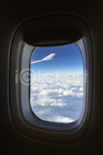 사람없음 JPG 포토 구름(자연) 비행 비행기 실내 창문 하늘