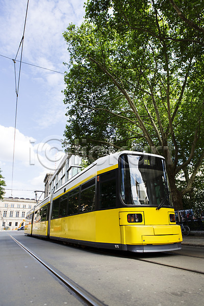 사람없음 JPG 포토 교통 대중교통 독일 베를린 야외 유럽 유럽풍경 육상교통 주간 트램 풍경(경치) 해외 해외풍경