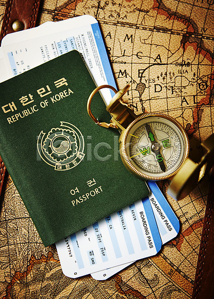 사람없음 JPG 근접촬영 포토 나침반 스튜디오촬영 실내 여권 여행 오브젝트 티켓