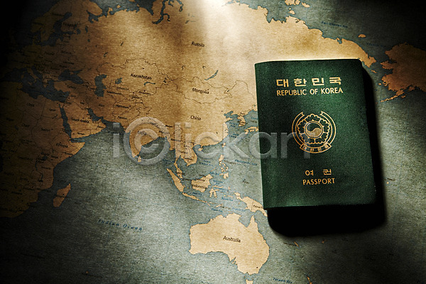 사람없음 JPG 포토 세계지도 스튜디오촬영 실내 여권 여행 오브젝트