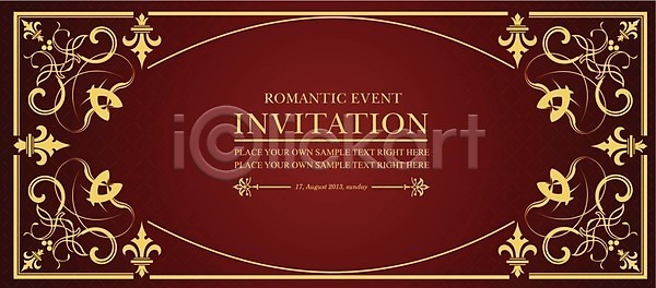 고급 빈티지 우아함 사람없음 EPS 일러스트 해외이미지 디자인 바로크 빅토리아 장식 프레임 해외202004 해외일러스트