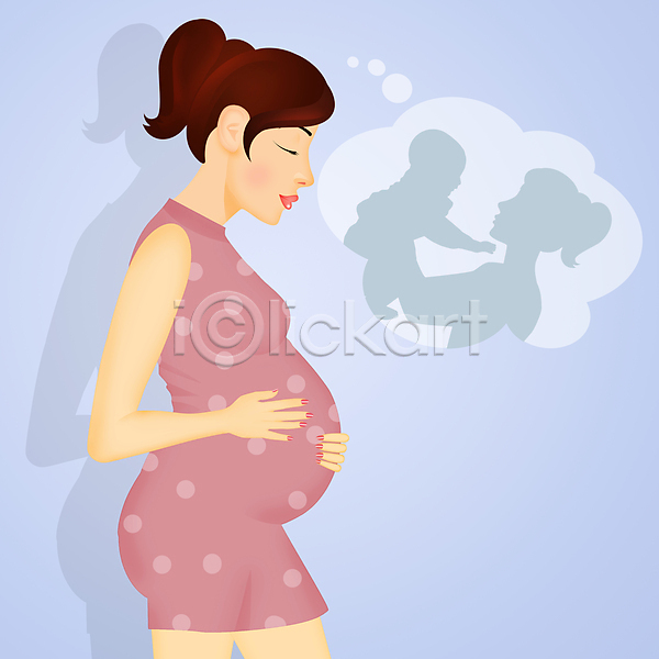 사람없음 아기 어린이 여자 JPG 일러스트 포토 해외이미지 가족 건강 월 임산부 임신 출산 태교 태아 해외202004
