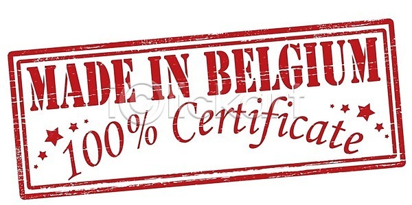 EPS 일러스트 해외이미지 고무 그런지 벨기에 별 빨간색 사인 상품권 심볼 우표 잉크 증명서 직사각형 추천 컨셉 퍼센트 해외202004 해외일러스트
