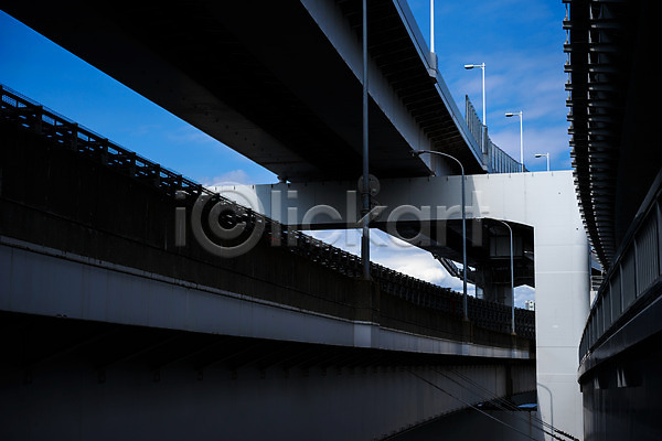 사람없음 JPG 포토 가로등 다리(건축물) 도시 야외 일본 주간 풍경(경치) 해외 해외풍경