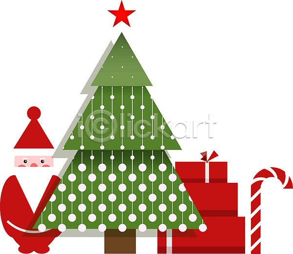 EPS 일러스트 해외이미지 12월 겨울 고립 그래픽 나무 디자인 백그라운드 별 복고 빨간색 사탕 산타클로스 새해 선물 세트 신용카드 심볼 심플 인쇄 장식 초록색 크리스마스 클라우스 해외202004 휴가