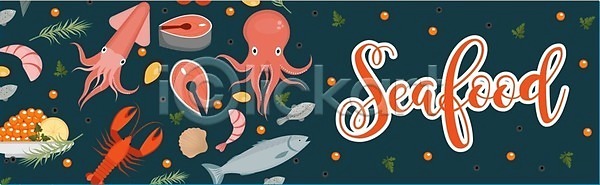 신선 EPS 일러스트 템플릿 해외이미지 가로 게 굴 껍질 낚시 날것 동물 메뉴 문어 바다 바닷가재 배너 백그라운드 상점 새우 세트 송어 수중 수집 스타일 시장 식당 어류 연어 연체동물 오징어 요리 육류 음식 자연 장식 재료 조개 캐비아 플랫 해산물 해외202004 해외일러스트 홍합
