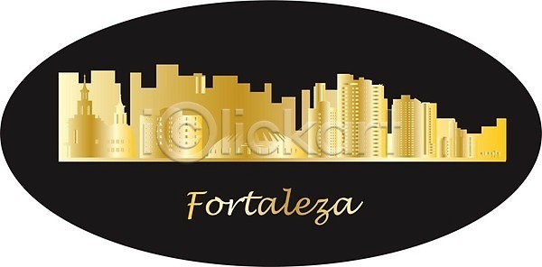 EPS 일러스트 해외이미지 건물 건축양식 검은색 경기장 나무 도시 바다 브라질 손바닥 스카이라인 여행 축구 풍경 해외202004 해외일러스트