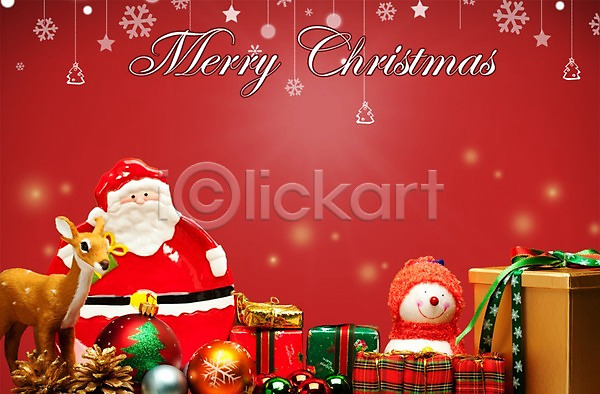 사람없음 PSD 편집이미지 공 눈사람 문자 백그라운드 빨간색 사슴 산타클로스 선물 선물상자 영어 이벤트 컬러 크리스마스 크리스마스장식 편집