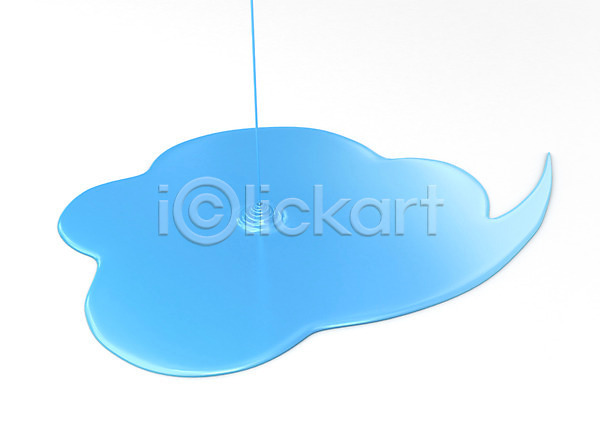 떨어짐 사람없음 3D PSD 편집이미지 3D소스 구름(자연) 그래픽 모양 물감 백그라운드 컬러 컴퓨터그래픽 표현 하늘색