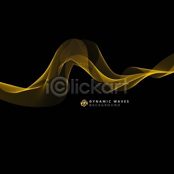흐름 사람없음 EPS 일러스트 해외이미지 검은색 곡선 공상 광 노란색 더스트파티클 디자인 디지털 백그라운드 빛 엘리먼트 연기 추상 큼 패턴 해외202004 효과
