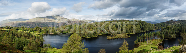침묵 평화 사람없음 JPG 포토 해외이미지 계곡 국립공원 그림 맑음 산 시골 야외 언덕 영국 영어 잉글랜드 자연 초록색 컴브리아주 풍경 하늘 해외202004 해외포토 호수