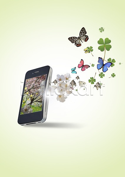 사람없음 PSD 편집이미지 계절 곤충 꽃 나무 나비 네잎클로버 동물 벚꽃 봄 스마트폰 식물 자연 클로버 편집 핸드폰