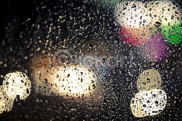 감성 신비 사람없음 JPG 소프트포커스 포토 날씨 물방울 배경화면 보케 비(날씨) 빗방울 빛 야간 야경 야외 조명 창문