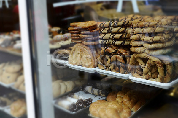 사람없음 JPG 아웃포커스 포토 빵 빵집 상점 쇼윈도 아메리카 음식 일본음식 전시 해외풍경