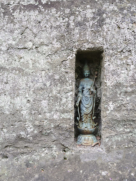 사람없음 JPG 포토 가마쿠라 돌(바위) 무덤 바위(돌) 벽 불상 야외 일본 일본문화 일본전통 전통 조각상 조형물 주간 풍경(경치) 해외풍경