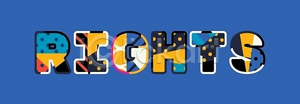 아이디어 자유 EPS 일러스트 해외이미지 단어 독립 면역력 미술 컨셉 타이포그라피 테마 해외202004 해외일러스트