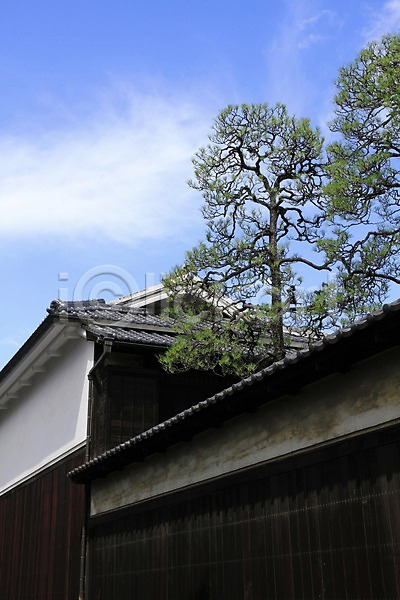 사람없음 JPG 포토 건축물 고건축 구름(자연) 나무 식물 야외 일본 일본문화 일본전통 전통 주간 주택 풍경(경치) 하늘 해외풍경